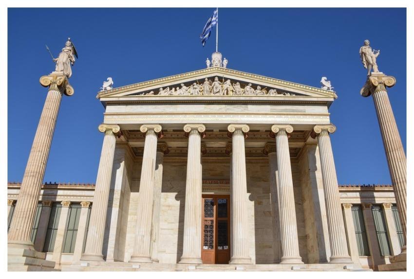 Columns Building Architecture Nature