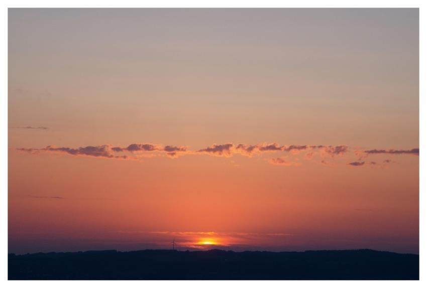 Sunset Sky Dusk Nature