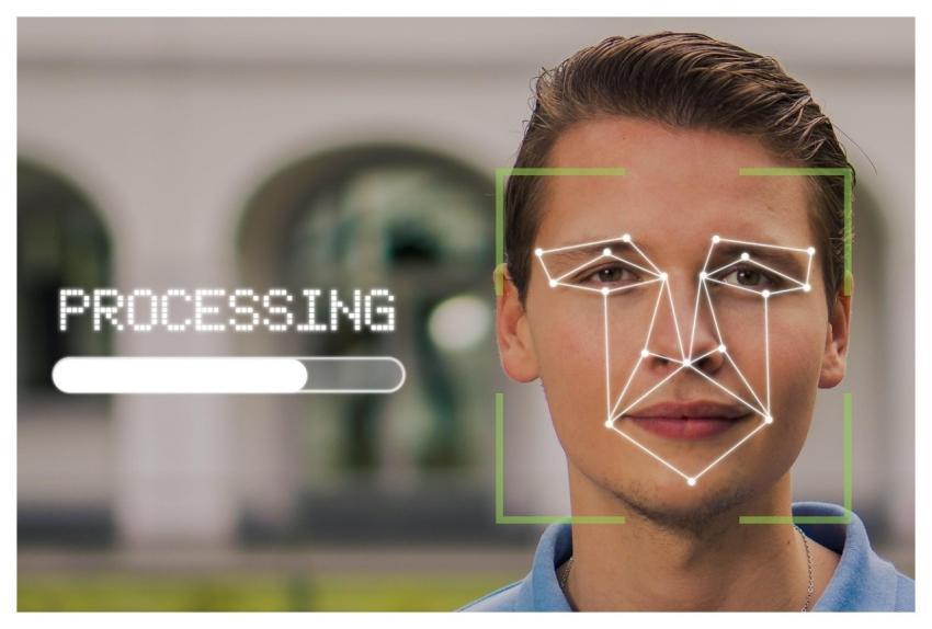 Man Face Facial Recognition Biometric