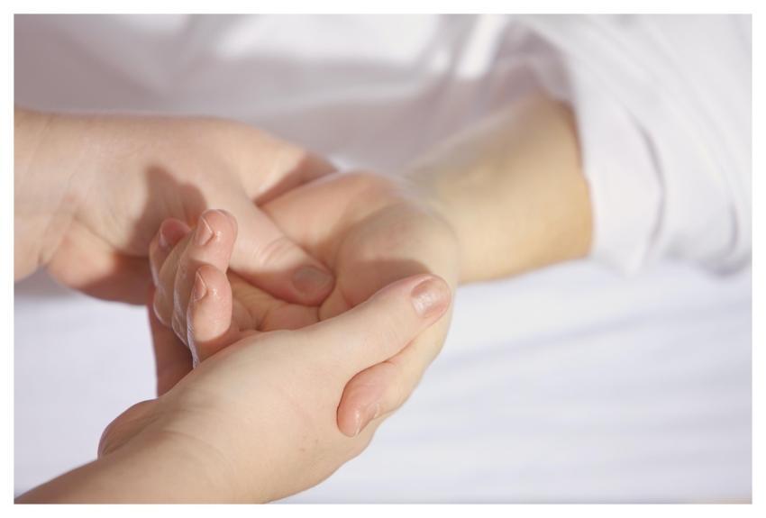 Hands Massage Treatment Fingers