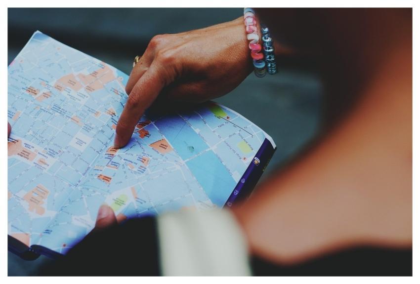 Map Tourism Lost Direction