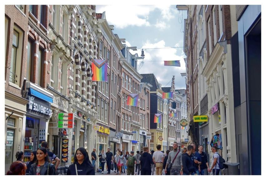 Cityscape Street People Crowd