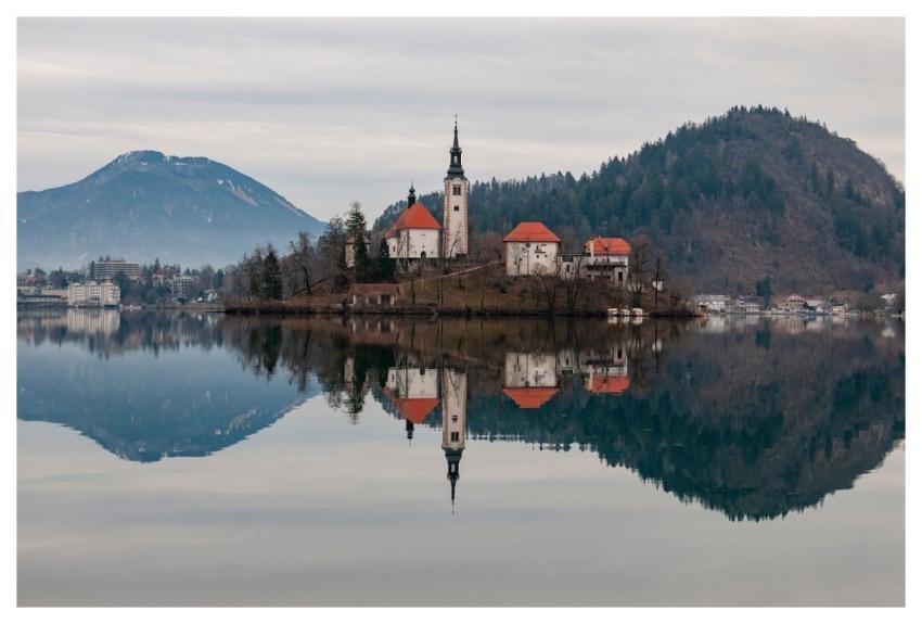 Slovenia Nature Landscape Bled