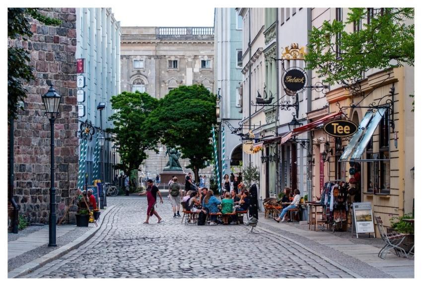 Cityscape Road Alley Tourism