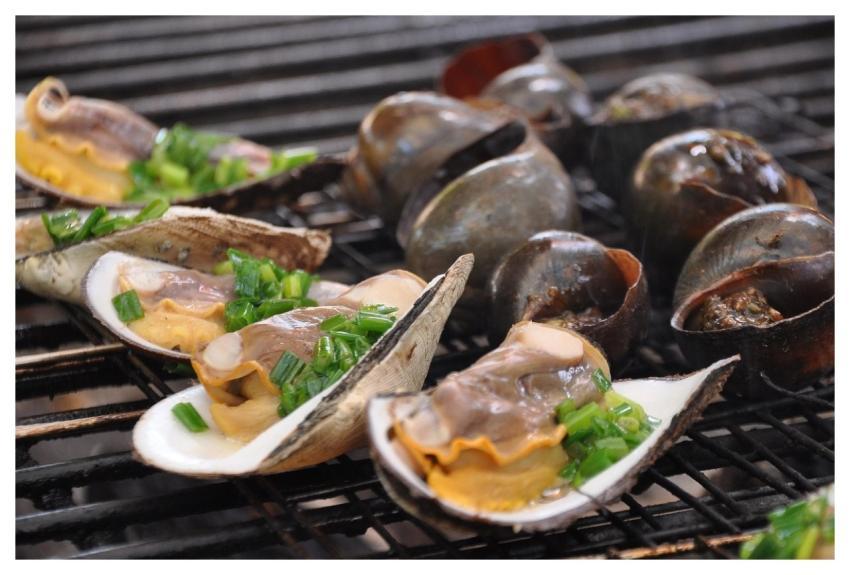 Grilled Scallops Seafood Grilled Seafood Shellfish