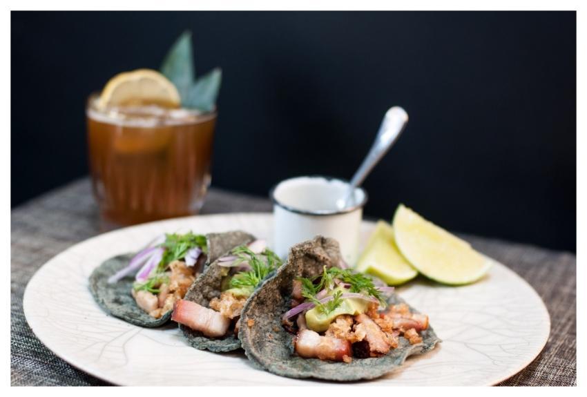 Tacos Mexican Food Meat Food