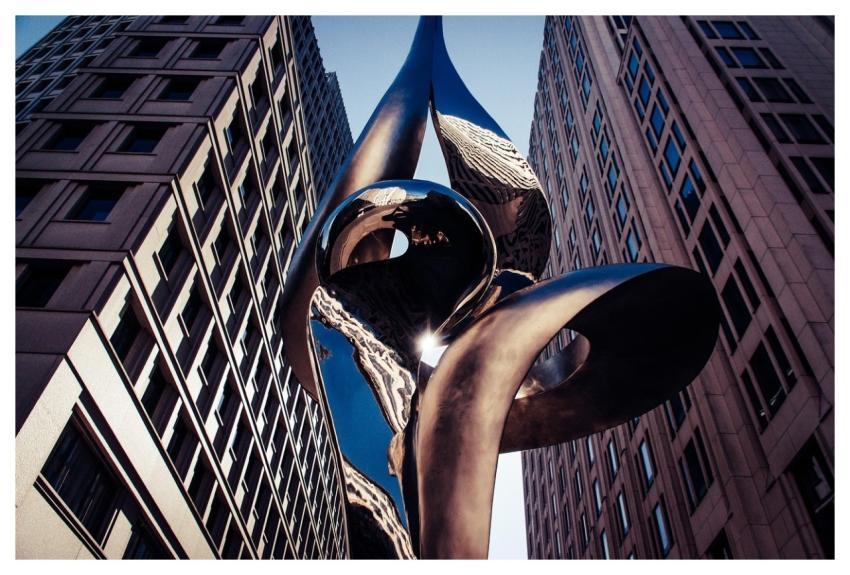 Sculpture Buildings Modern Art Art