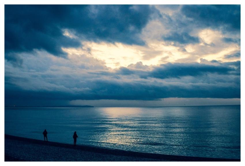 Coast Sea Sunrise Antalya