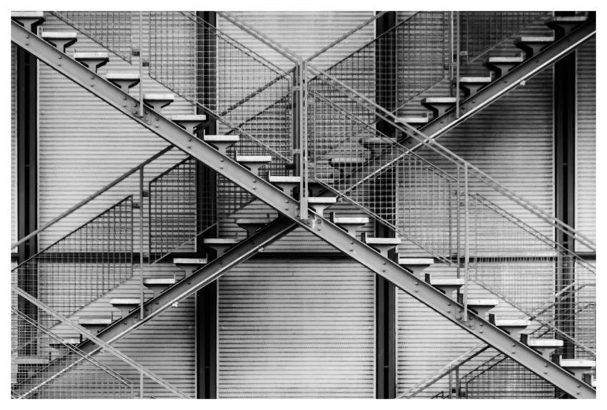 Architecture Stairs Stole Abstract