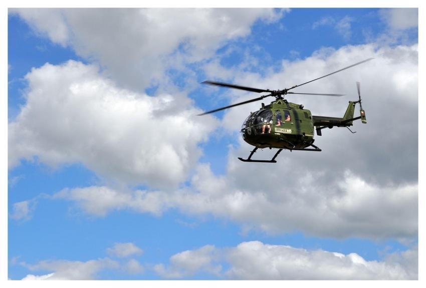 Helicopter Aircraft Sky Technology