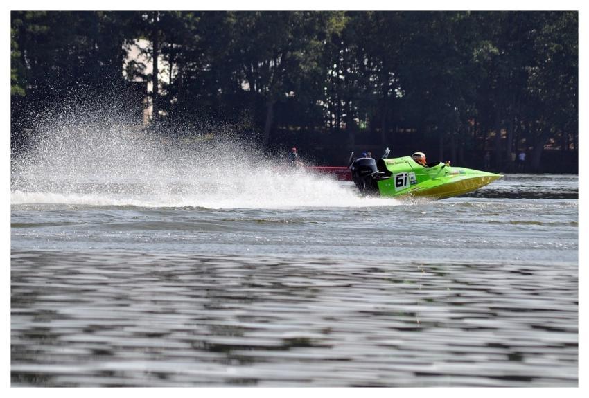 Motorboat Speed Łódź Lake