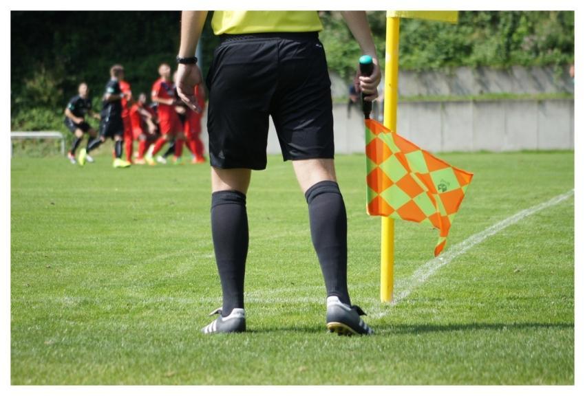 Football Soccer Linesman Assistant Referee