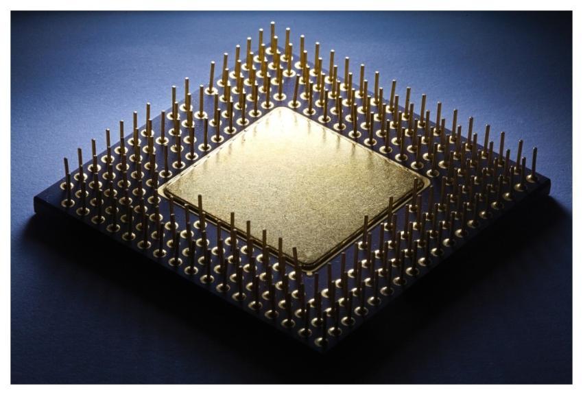 Microchip Chip Processor Integrated