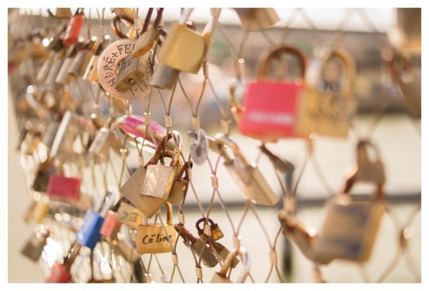 Locks Bridge Color Luck