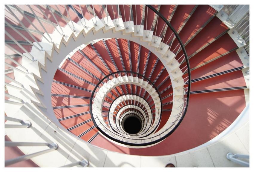 Level Architecture Stairs Spiral