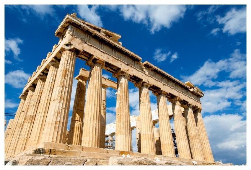 Greece Parthenon Temple Ruins