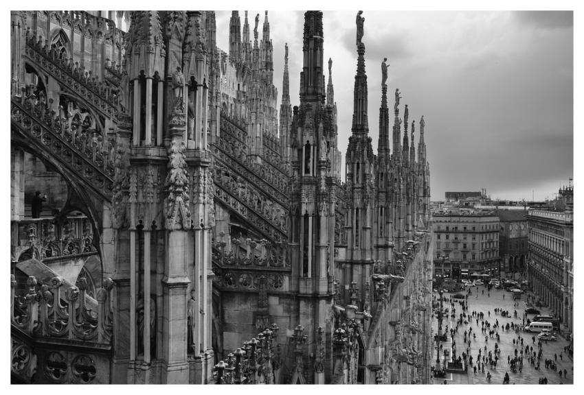 Duomo Di Milano Minaret Duomo Milan