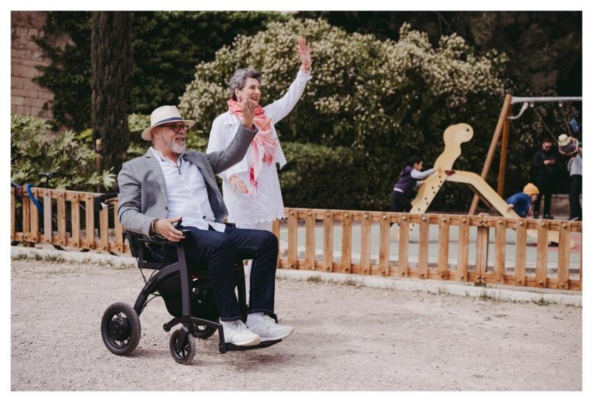 Man Rollator Walker Support