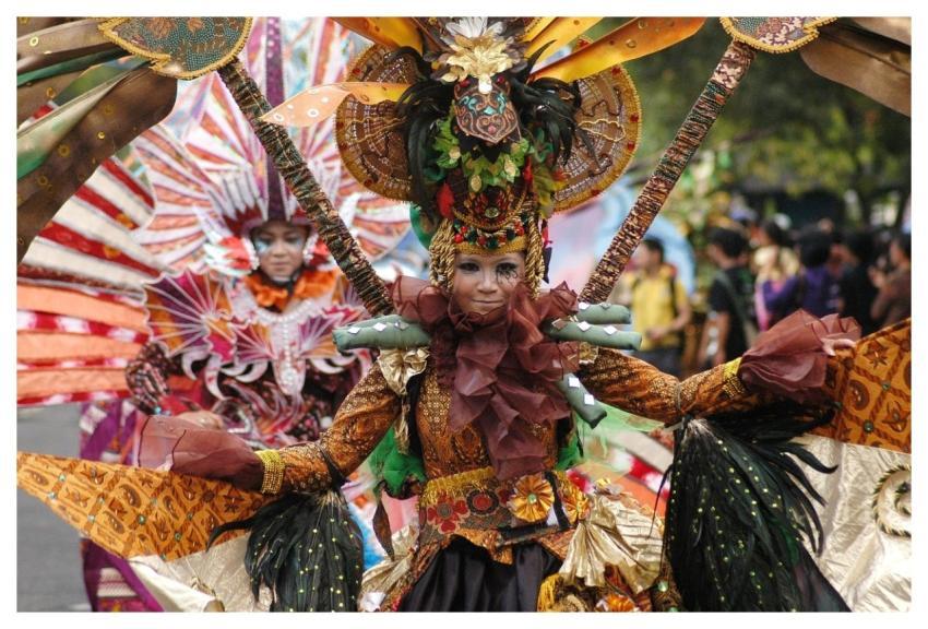Carnival Surakarta Indonesia Batik