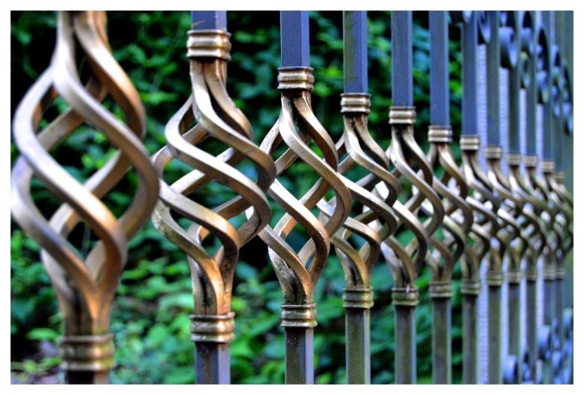 Iron Gate Wrought Iron Metal Gate Metal Railings