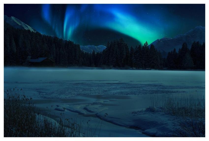Northern Lights Aurora Night Nature