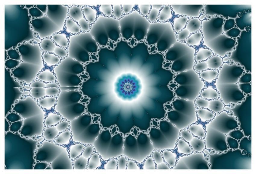 Pattern Radial Abstract Rays