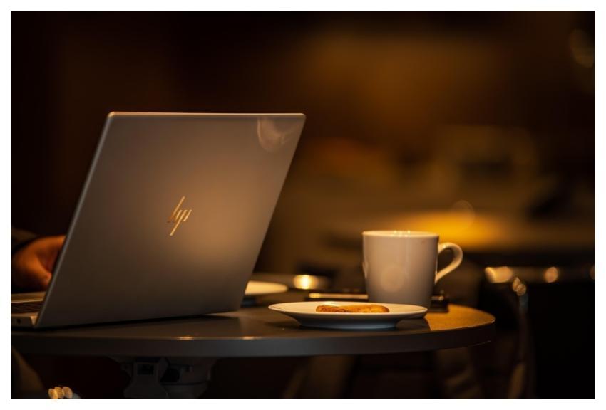 Laptop Coffee Cookies Coffee Break