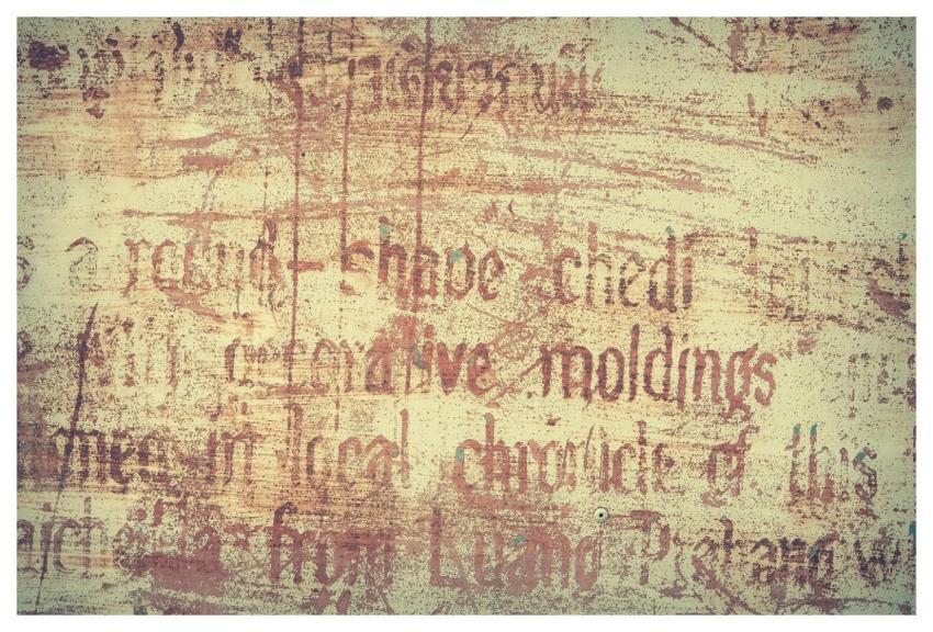 Aged Aluminum Backdrop Background