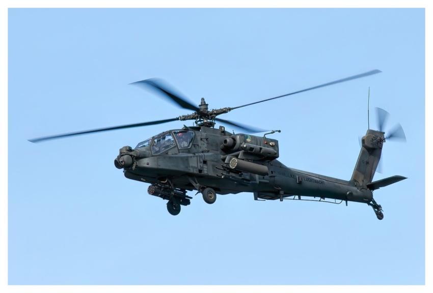 Apache Helicopter Flight Aviation