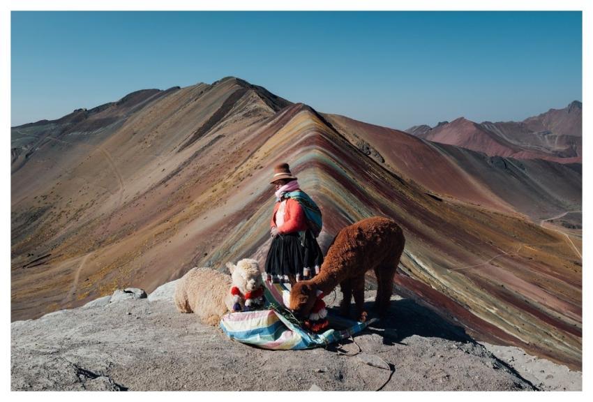 Rainbow Mountain Travel Alpaca Vinicunca