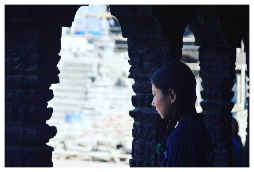 Girl School Girl Student Education