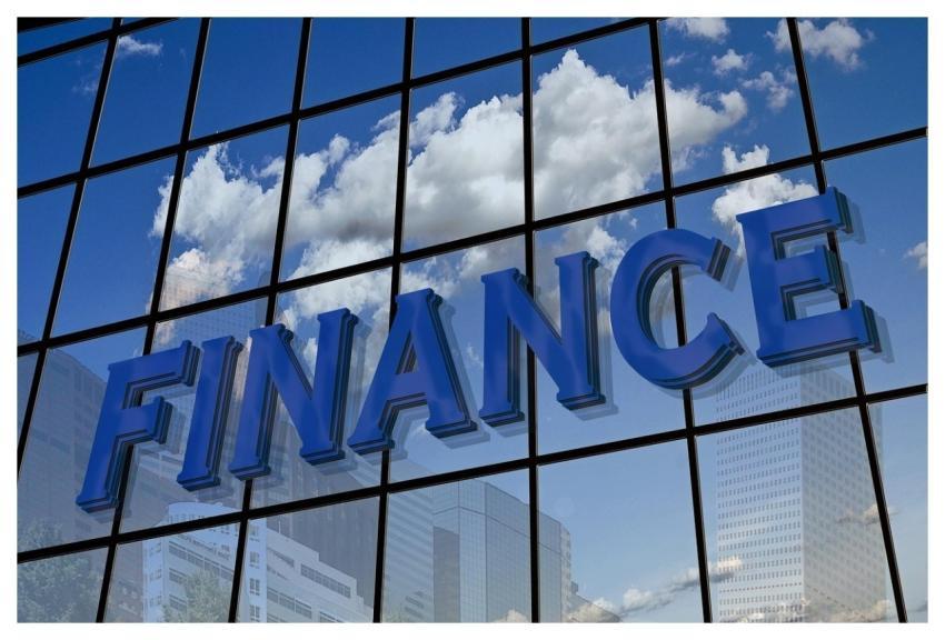 Finance Facade Reflection Building