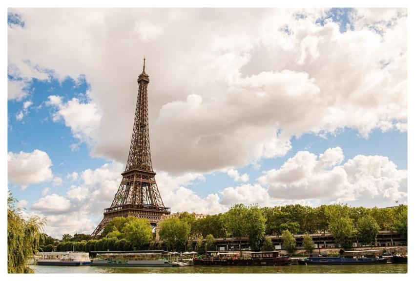 Eiffel Tower Paris France River