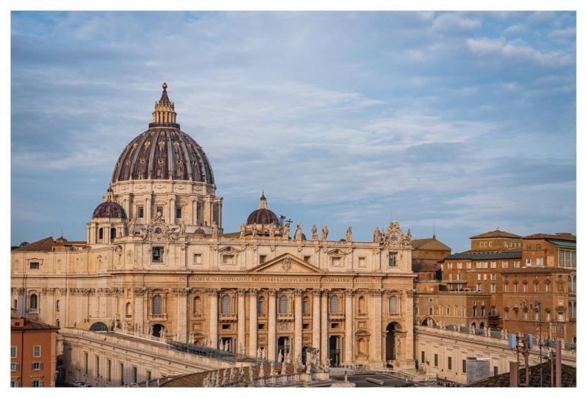St Peter's Basilica Church Dome Rome