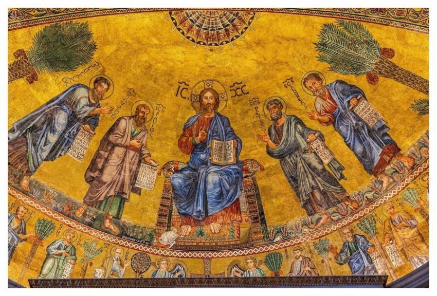 Italy Rome St Paul's Basilica Outside The Walls