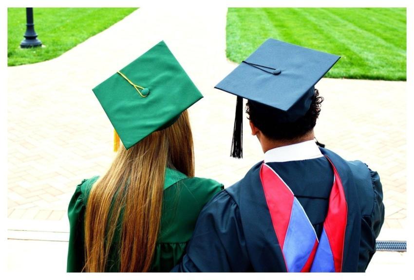 Graduates Graduation School Diploma