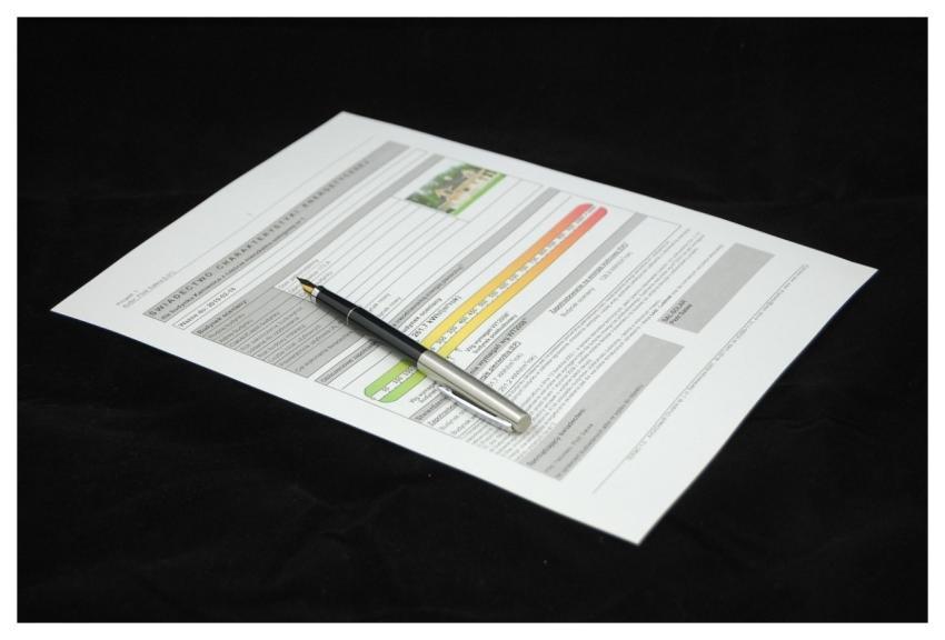 Energy Certificate Document Agreement Documents