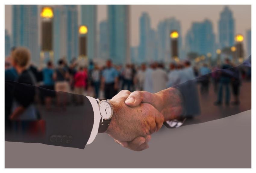 Handshake Shaking Hands Men's Suit Politician