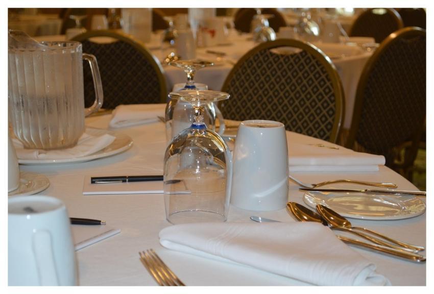 Table Table Setting Conference Meeting