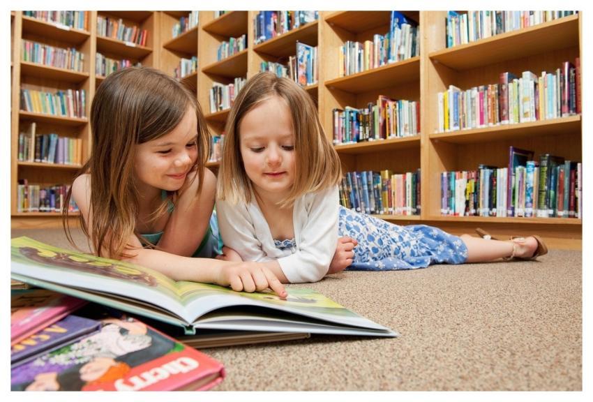 Girls Books Reading Read