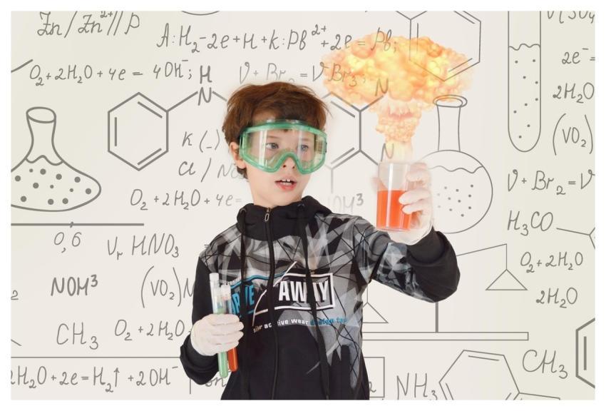 Chemistry Baby Experiment Science