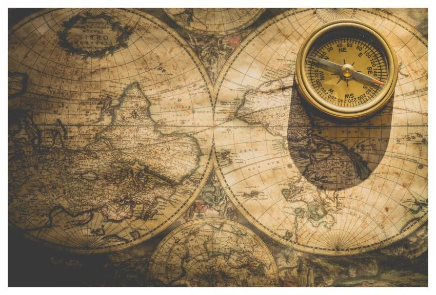 Compass Free Background Wallpaper 4K Map