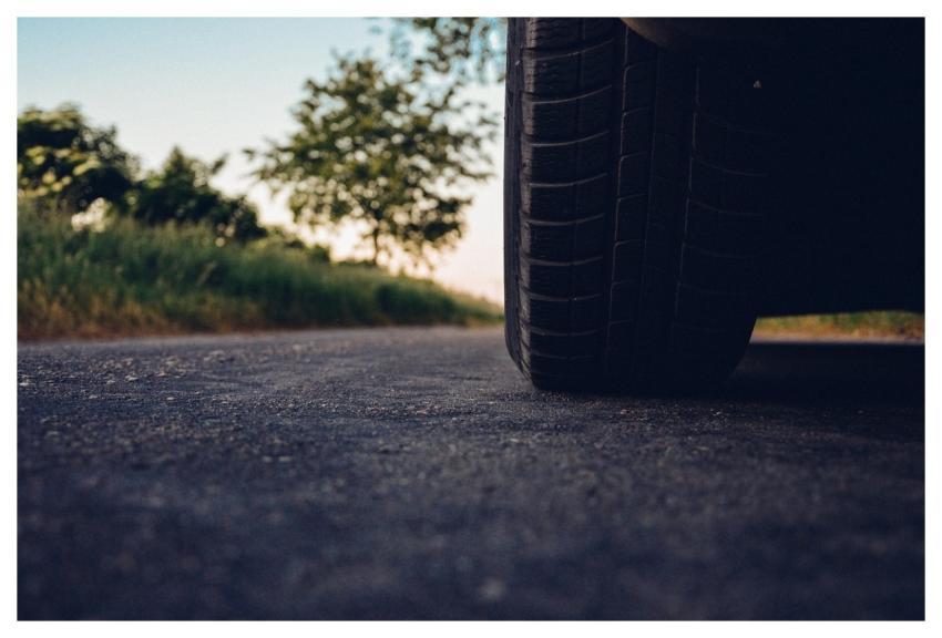 Car Road Tire Asphalt