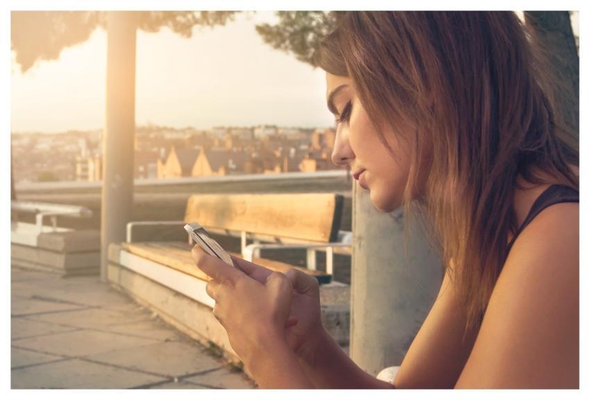 Woman Smartphone Technology Communication