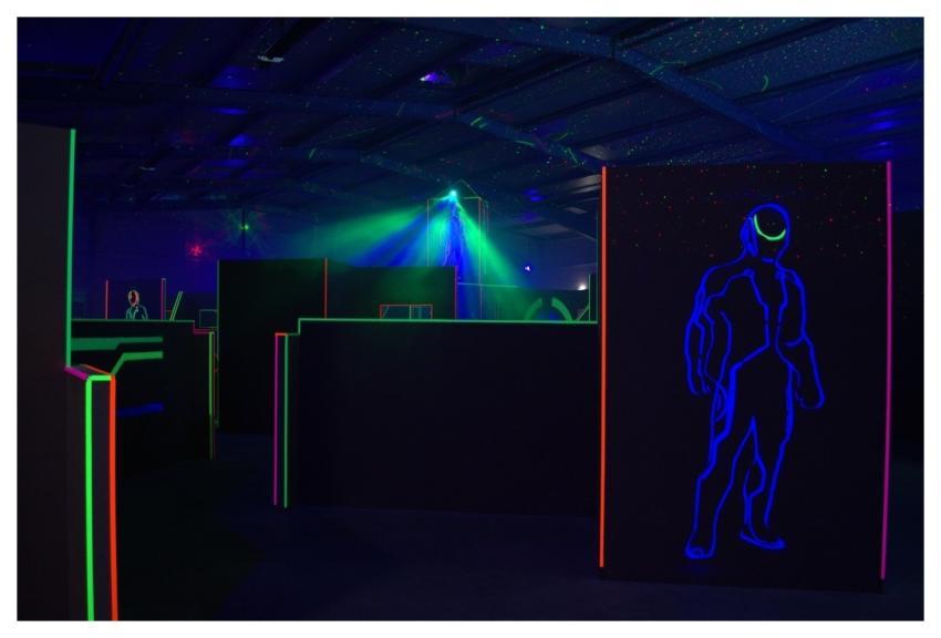 Lasertag Arena Hall Gym