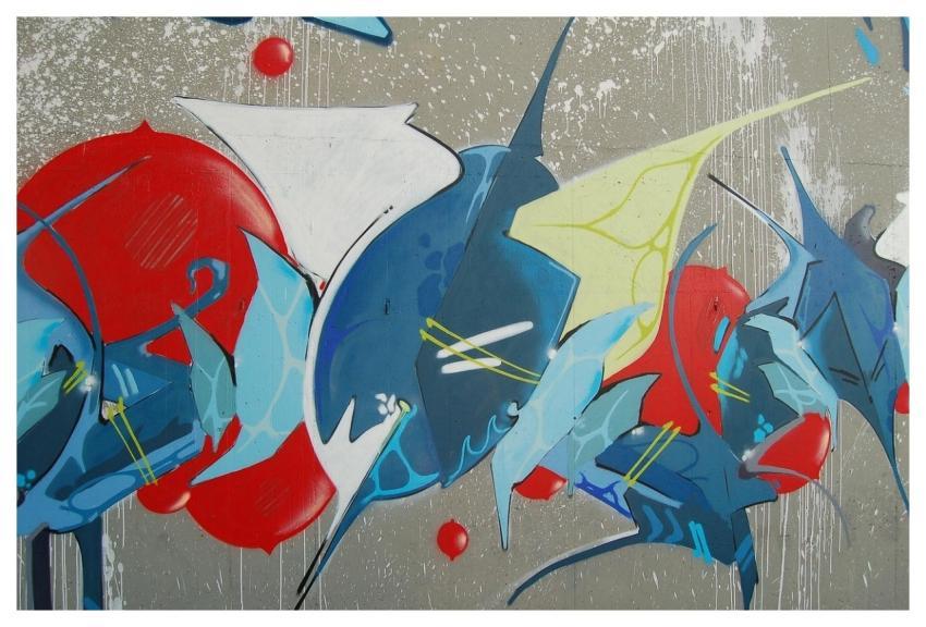 Abstract Art Graffiti Painting