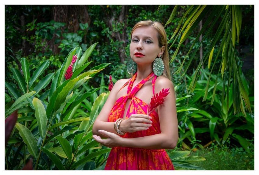 Woman Model Portrait Makeup