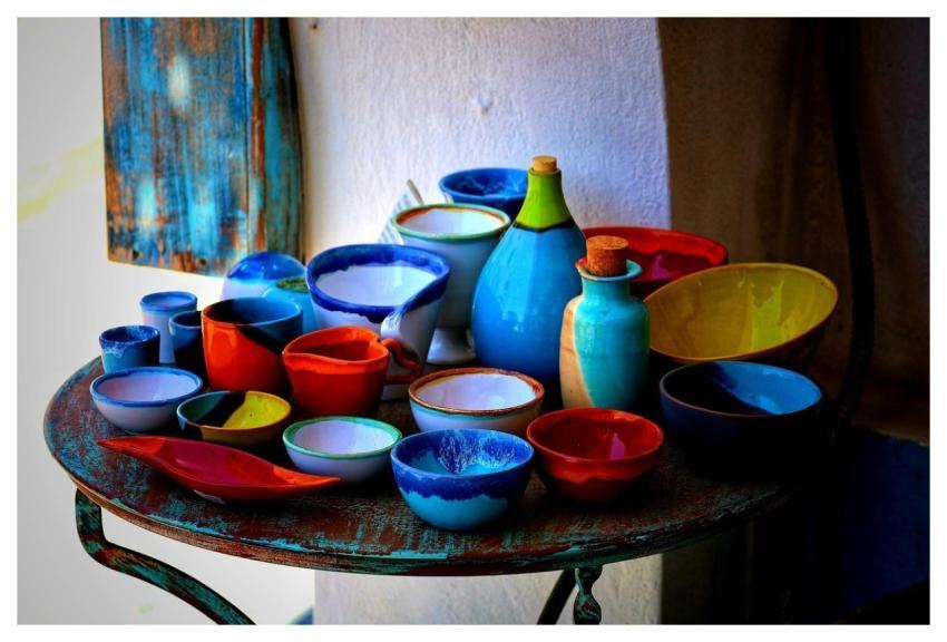 Ceramic Art Greece Dishes