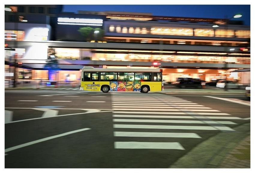 City Night Crosswalk Road