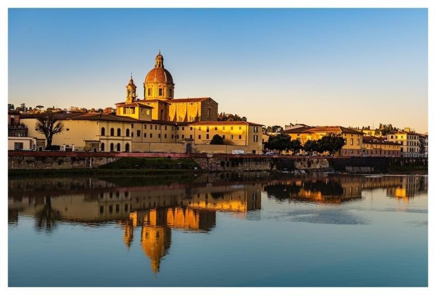 Firenze Italy Ancient Architecture Old Bridge